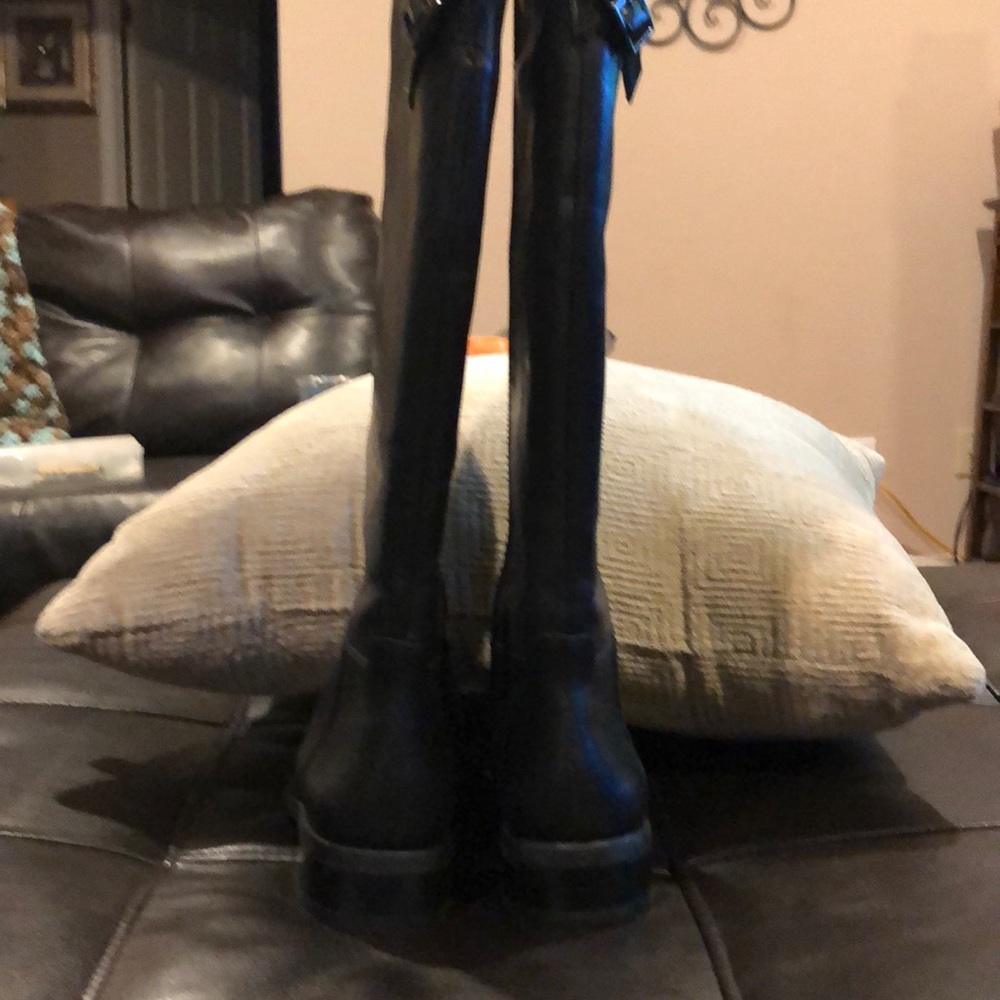 Leather Riding Boots - Picture 3 of 4